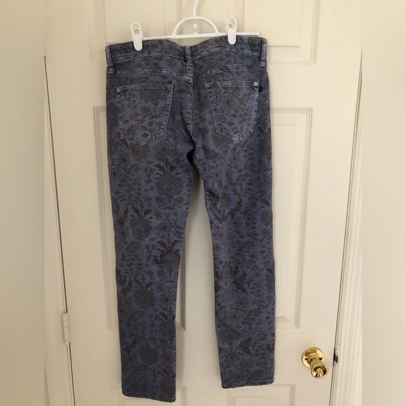 Floral Pilco Boyfriend slim Fit Jeans -Anthropologie y2k inspired - Picture 6 of 8